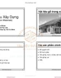 Bài giảng Vật liệu xây dựng: Chương 4 - Nguyễn Khánh Sơn