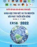 Khoa học trái đất và tài nguyên với phát triển bền vững (ERSD 2022): Phần 1