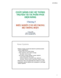 Bài giảng Chức năng các hệ thống truyền tải và phân phối điện năng: Chương 5 - Võ Ngọc Điều