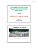 Bài giảng Chức năng các hệ thống truyền tải và phân phối điện năng: Chương 9 - Võ Ngọc Điều