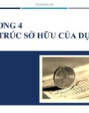 Bài giảng Tài trợ dự án: Chương 4 - Lê Hoài Ân