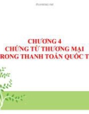 Bài giảng Thanh toán quốc tế: Chương 4 - TS. Phan Thị Linh