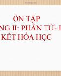 Bài giảng môn Khoa học tự nhiên lớp 7 sách Kết nối tri thức: Ôn tập chương 2