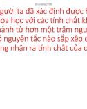 Bài giảng môn Khoa học tự nhiên lớp 7 bài 4: Sơ lược về bảng tuần hoàn các nguyên tố hoá học