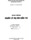 Quản lý dự án đầu tư: Phần 1