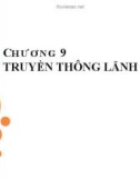 Bài giảng Chương 9: Truyền thông lãnh đạo