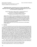 Thiết kế bộ công cụ đánh giá năng lực tự học cho sinh viên thông qua dạy học theo dự án trong học phần hóa học đại cương vô cơ ở trường Cao đẳng Y tế