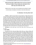 Định hướng phát triển kinh tế du lịch tuần hoàn dưới góc nhìn từ hoạt động du lịch bền vững trên địa bàn tỉnh Trà Vinh