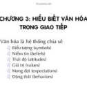 Bài giảng Kỹ năng giao tiếp kinh doanh: Chương 3+4 - Nguyễn Thế Hùng