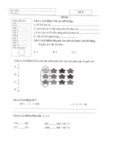 Đề thi thử học kì 1 môn Toán lớp 3 - Đề 10 (Sách Chân trời sáng tạo)