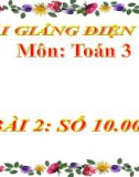 Bài giảng Số 10 000 - Toán 3 - GV.Ng.P.Hùng