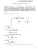 Bài tập điện tử công suất- Vận hành máy biến áp