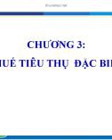 Bài giảng Thuế: Chương 3 - ThS. Nguyễn Thị Tuyết Nhung