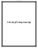 Căn hộ gỗ trắng toàn tập