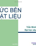 Bài giảng Sức bền vật liệu (ĐH Xây dựng) - Chương 6 Thanh chịu uốn phẳng