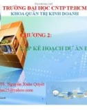 Bài giảng Quản trị dự án đầu tư: Chương 2 - TS. Nguyễn Xuân Quyết