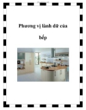 Phương vị lành dữ của bếp