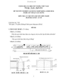 Đề thi tốt nghiệp cao đẳng nghề khóa 3 (2009-2012) - Nghề: Kỹ thuật xây dựng - Môn thi: Lý thuyết chuyên môn nghề - Mã đề thi: KTXD-LT40