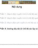 Bài giảng Lý thuyết mạch điện 2: Chương 7 - TS. Trần Thị Thảo