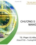 Bài giảng Quản lý dự án: Chương 5 - TS. Trần Đức Học