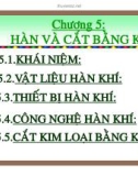 Công nghệ kim loại - Công nghệ hàn P5