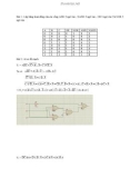 Bài tập điện tử số cơ cản