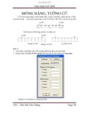 Thực hành SAP 2000 - Móng băng, tường cừ