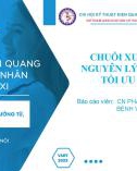 Báo cáo khoa học: Chuỗi xung 3D MRCP nguyên lý và kỹ thuật tối ưu hình ảnh