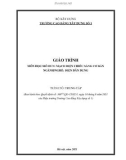 Giáo trình Mạch điện chiếu sáng cơ bản (Ngành: Điện dân dụng - Trung cấp) - Trường Cao đẳng Xây dựng số 1