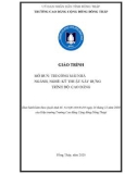 Giáo trình Thi công mái nhà (Nghề: Kỹ thuật xây dựng - Cao đẳng) - Trường Cao đẳng Cộng đồng Đồng Tháp