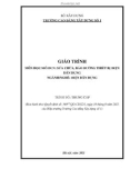 Giáo trình Sửa chữa, bảo dưỡng thiết bị điện dân dụng (Ngành: Điện dân dụng - Trung cấp) - Trường Cao đẳng Xây dựng số 1