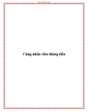 Cùng nhân viên thăng tiến