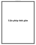 Liệu pháp tinh giản