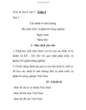 Giáo án địa lý lớp 9 - Tiết 7 Các nhân tố ảnh hưởng đến phát triển và phân bố nông nghiệp