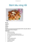 Bánh tiêu nóng hổi