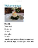 Wakame soup