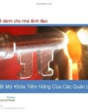 Sáu bí quyết mở khóa tiềm năng của các quản lý trực tiếp