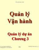 Quản lý vận hành - Chương 3