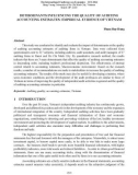 Determinants influencing the quality of auditing accounting estimates: empirical evidence of VietNam