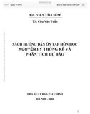 Bài tập Nguyên lý thống kê và phân tích dự báo: Phần 1