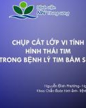 Báo cáo: Chụp cắt lớp vi tính hình thái tim trong bệnh lý tim bẩm sinh