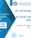 Báo cáo khoa học: Các thế hệ máy gia tốc xạ trị và kỹ thuật ứng dụng trong lâm sàng