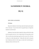 SANDIMMUN NEORAL (Kỳ 6)