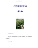 CAN KHƯƠNG (Kỳ 1)