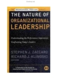 Organizational Leadership