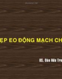 Bài giảng Hẹp eo động mạch chủ