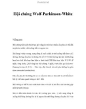 Hội chứng Wolf-Parkinson-White