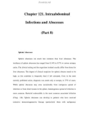 Chapter 121. Intraabdominal Infections and Abscesses (Part 8)