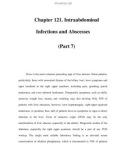 Chapter 121. Intraabdominal Infections and Abscesses (Part 7)