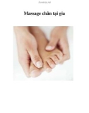 Massage chân tại gia